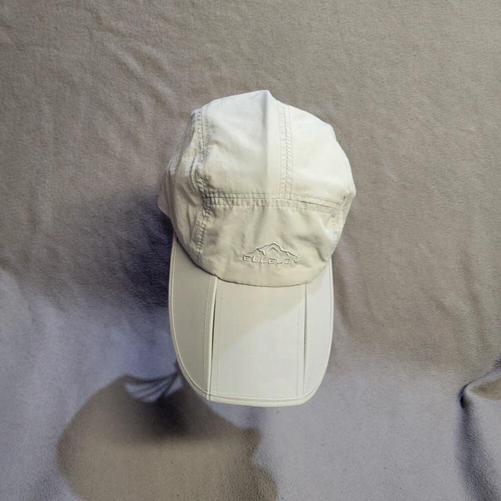 Ellewin Hat Cap Long Bill Beige Foldable SPF 50 Adjustable Lightweight Running - Picture 7 of 11
